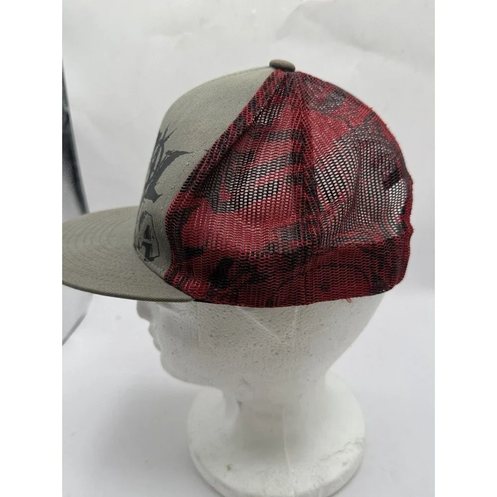 Metal Mulisha Trucker Hat Red Black Gray Kids